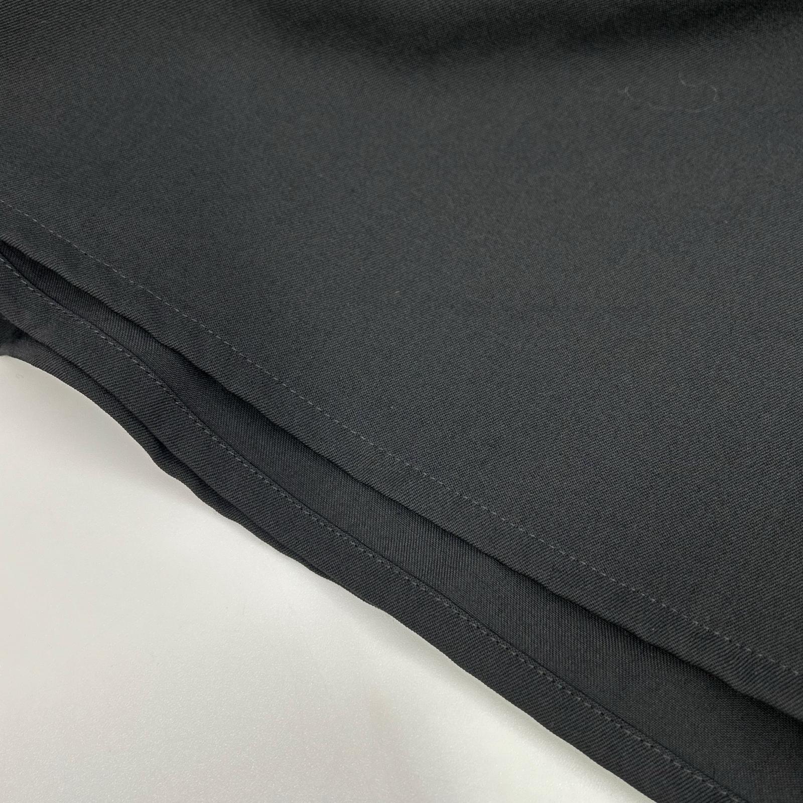 Yohji Yamamoto POUR HOMME ヨウジヤマモトプールオム HL-P08-100 ブラック WOOL GABARDINE HAKAMA PANTS ボトムス