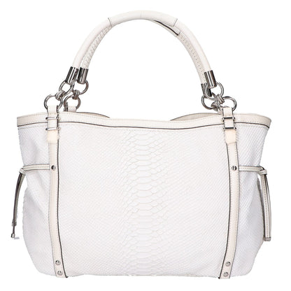 COACH コーチ 【美品】19585 パイソンレザー 2WAYショルダー トートバッグ