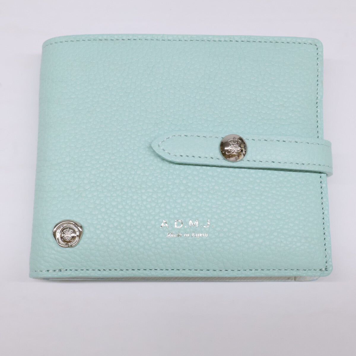 A.D.M.J. Accessoires De Mademoiselle ADMJ 【新品未使用】20SS06001 モーツァルト 2フォールド ウォレット 二つ折り財布（小銭入れあり）