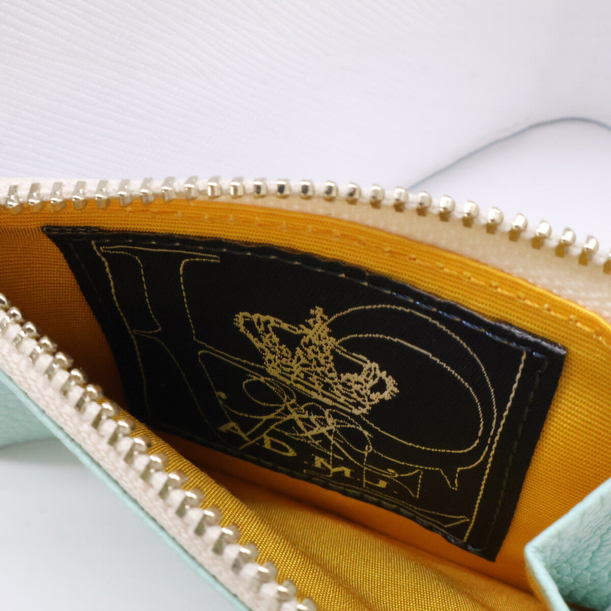 A.D.M.J. Accessoires De Mademoiselle ADMJ 【新品未使用】20SS06001 モーツァルト 2フォールド ウォレット 二つ折り財布（小銭入れあり）