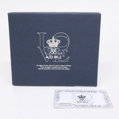 A.D.M.J. Accessoires De Mademoiselle ADMJ 【新品未使用】20SS06001 モーツァルト 2フォールド ウォレット 二つ折り財布（小銭入れあり）