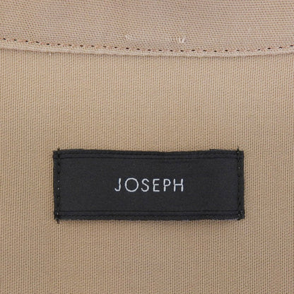 JOSEPH ジョセフ コットン ノースリーブ シャツワンピース レディース ブラウン 40 ワンピース