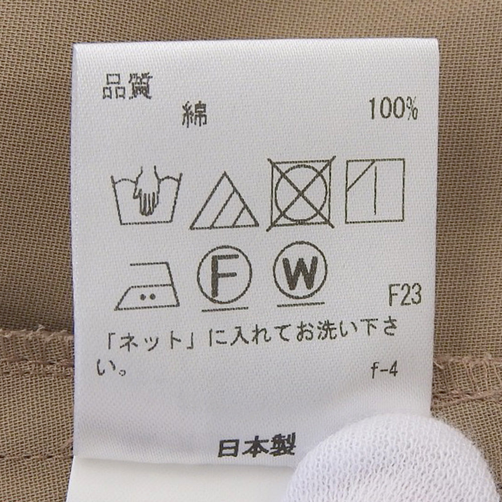 JOSEPH ジョセフ コットン ノースリーブ シャツワンピース レディース ブラウン 40 ワンピース