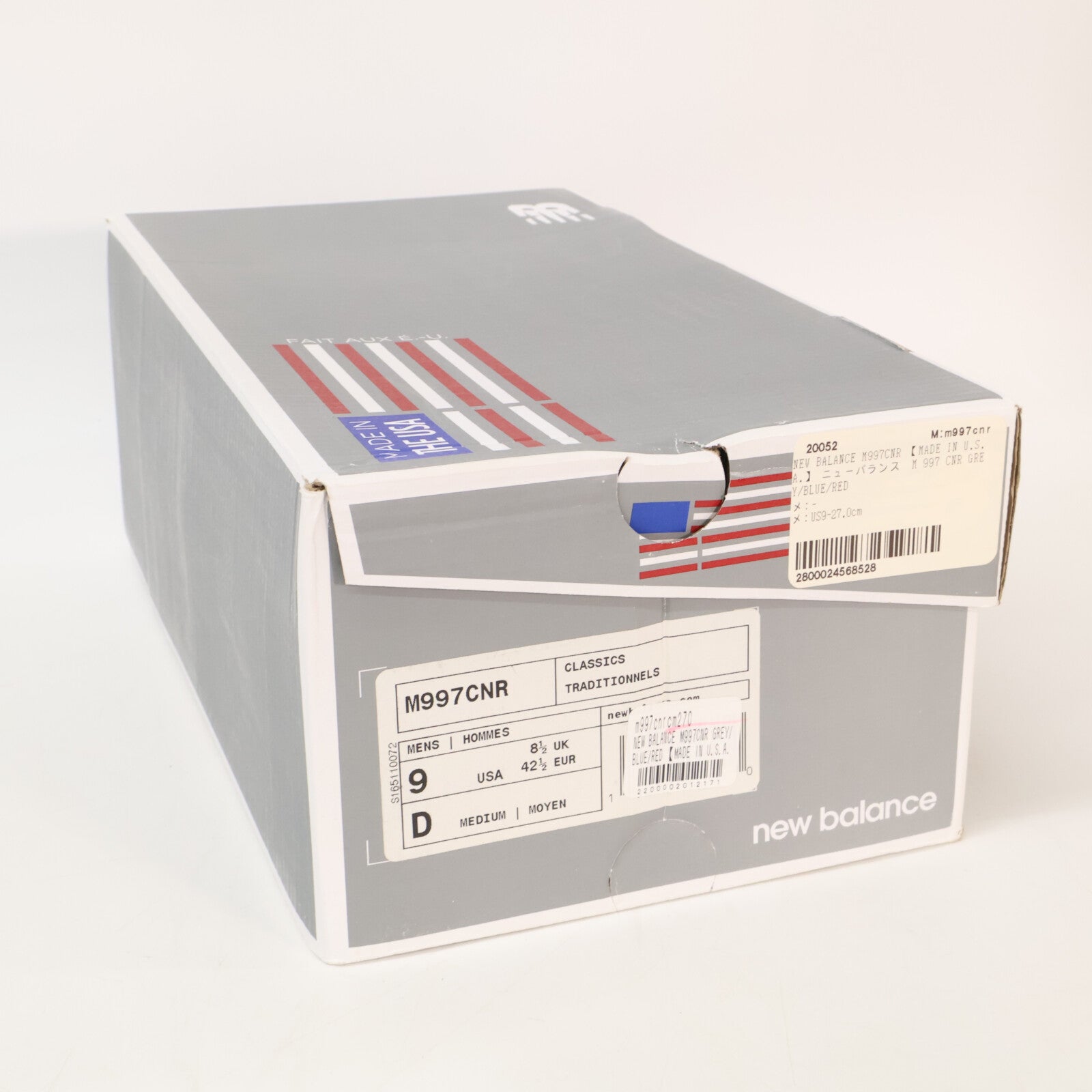 NEW BALANCE ニューバランス 【新品未使用】M997CNR Made in USA スエード/メッシュ スニーカー シューズ