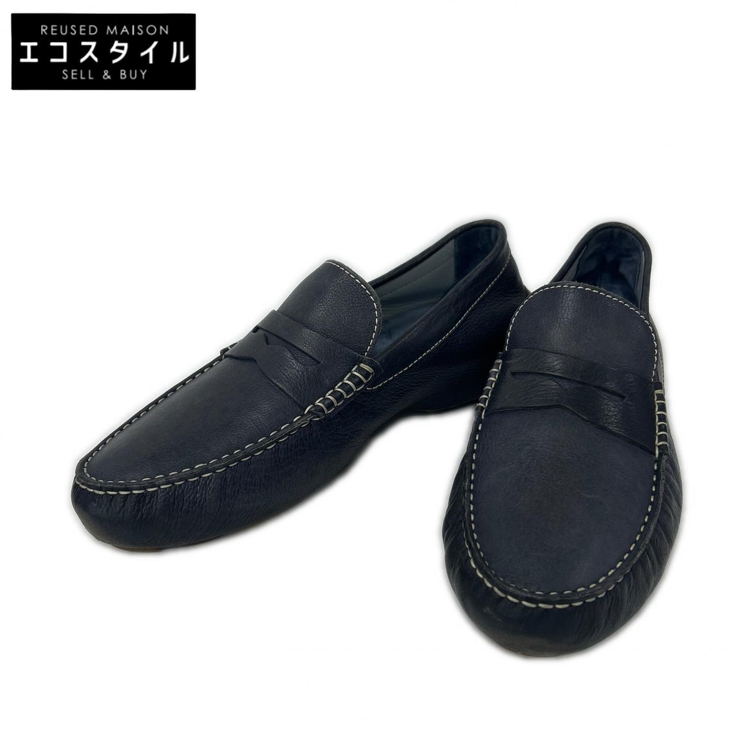 LARDINI ラルディーニ レザー ドライビングシューズ シューズ