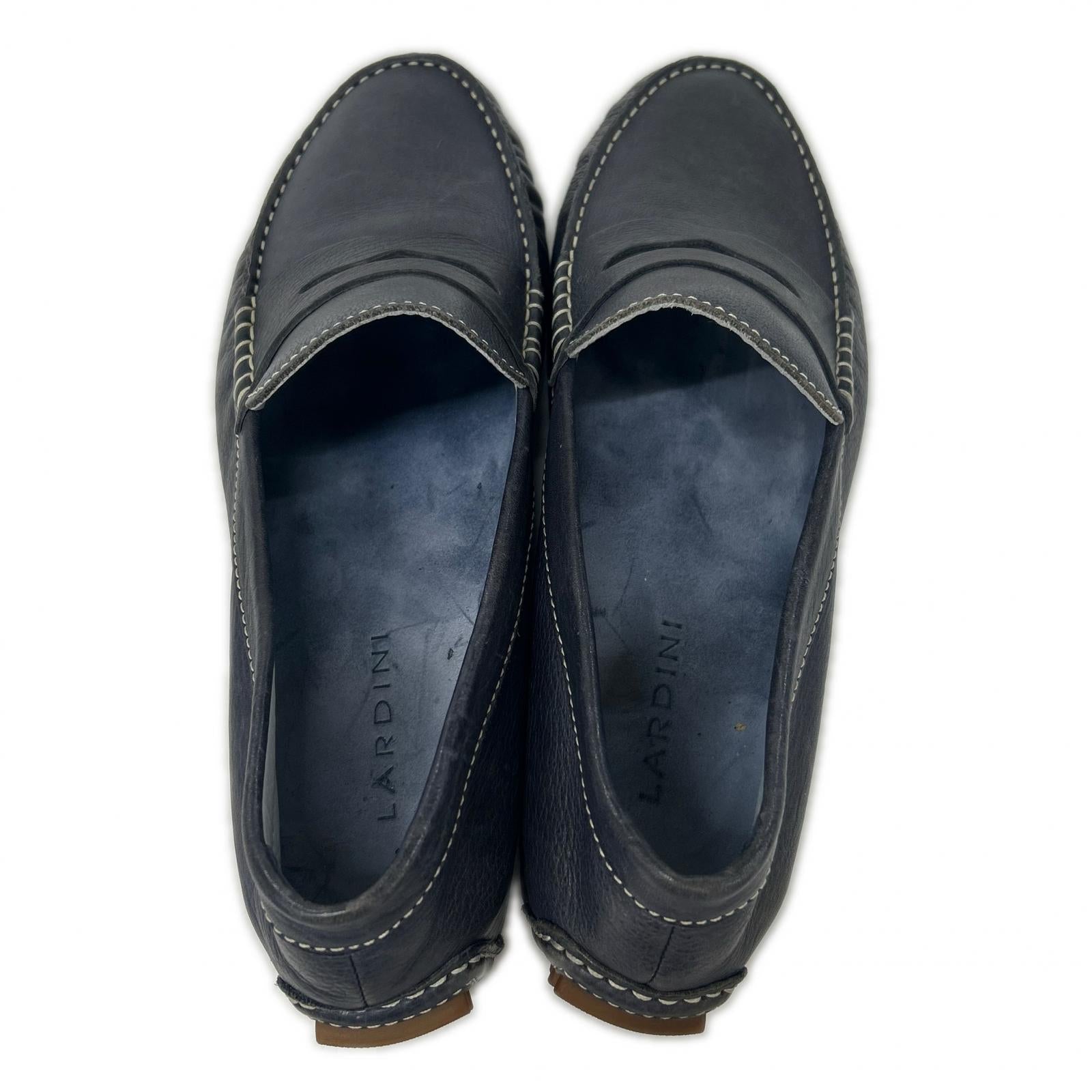 LARDINI ラルディーニ レザー ドライビングシューズ シューズ
