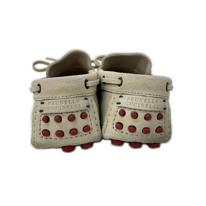 BRUNELLO CUCINELLI ブルネロクチネリ スエード ドライビングシューズ シューズ