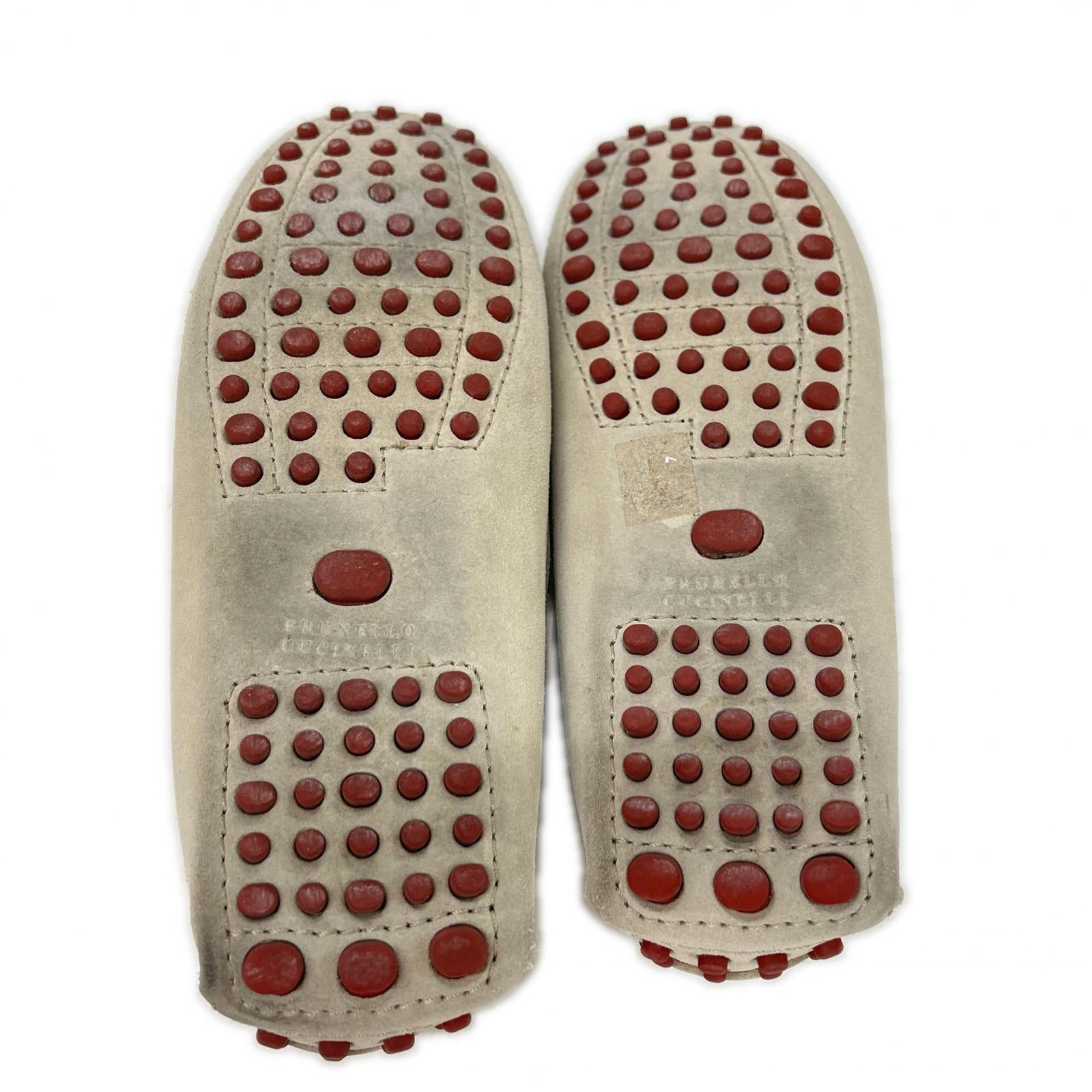 BRUNELLO CUCINELLI ブルネロクチネリ スエード ドライビングシューズ シューズ