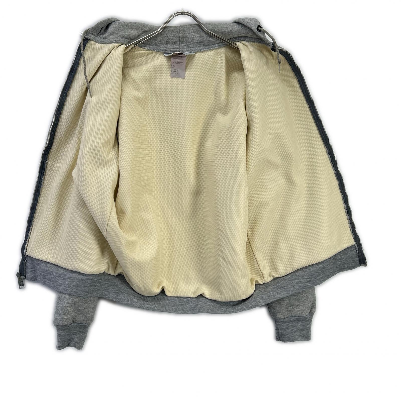 carhartt カーハート 863 グレー フルジップ パーカー　USA製　ダブルフェイス　80s トップス