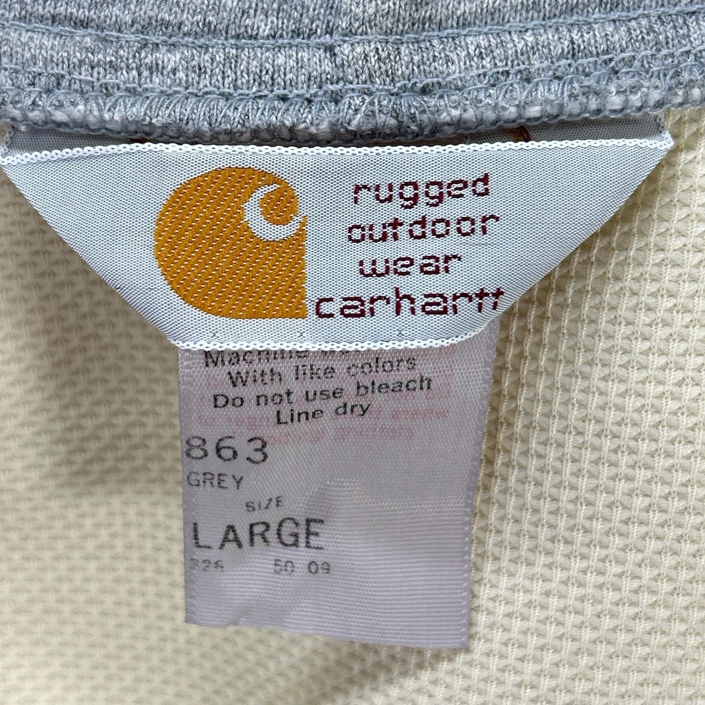 carhartt カーハート 863 グレー フルジップ パーカー　USA製　ダブルフェイス　80s トップス
