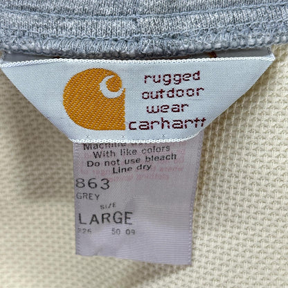 carhartt カーハート 863 グレー フルジップ パーカー　USA製　ダブルフェイス　80s トップス