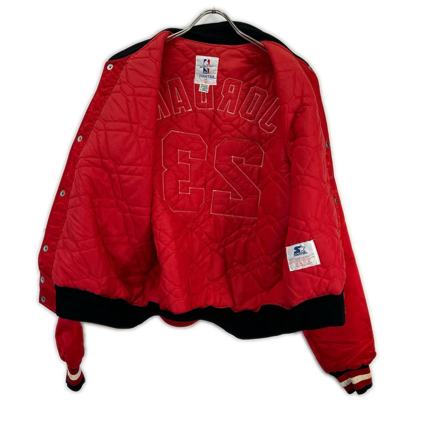 STARTER スターター 90s レッド シカゴブルズ ジョーダン ブルゾン ジャケット