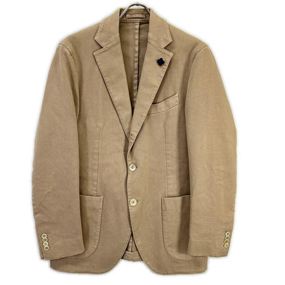 LARDINI ラルディーニ ベージュ コットン テーラードジャケット ジャケット