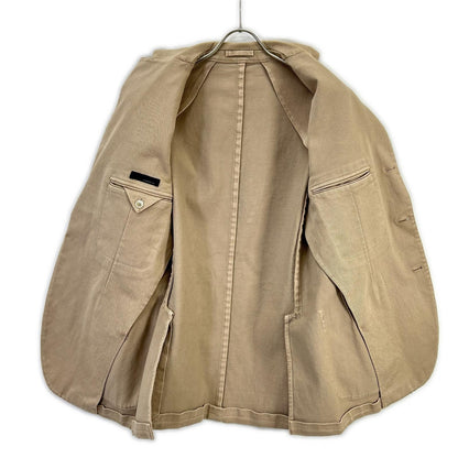 LARDINI ラルディーニ ベージュ コットン テーラードジャケット ジャケット