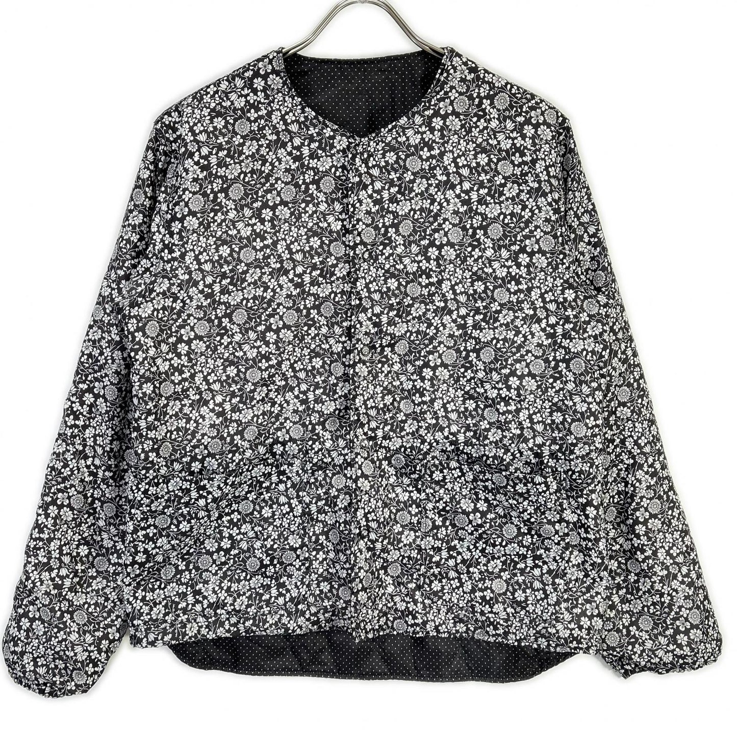 Engineered Garments エンジニアードガーメンツ ナイロン 花柄×スモールドット リバーシブル ジャケット ジャケット