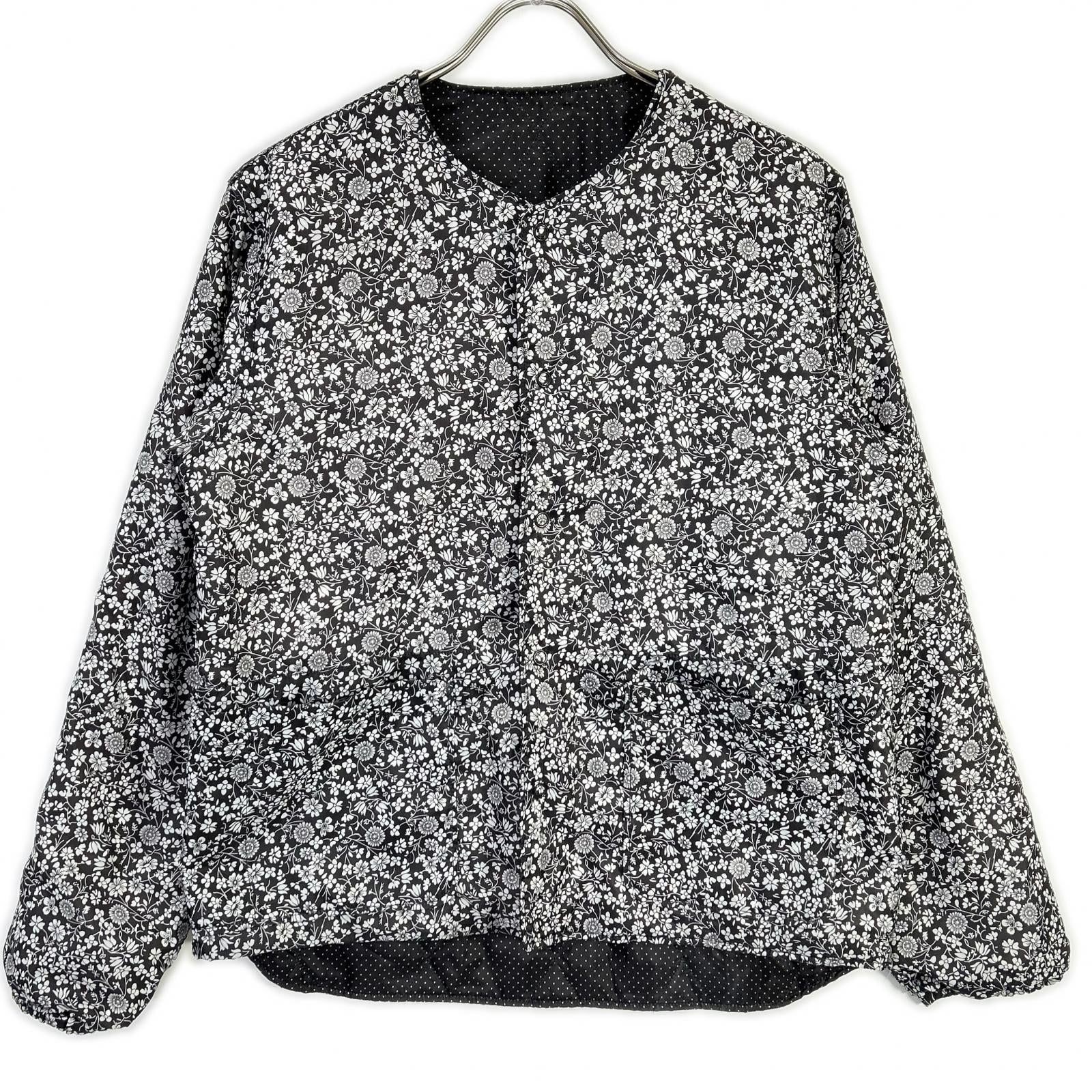 Engineered Garments エンジニアードガーメンツ ナイロン 花柄×スモールドット リバーシブル ジャケット ジャケット