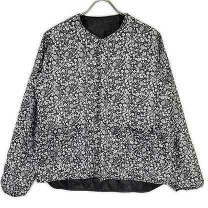 Engineered Garments エンジニアードガーメンツ ナイロン 花柄×スモールドット リバーシブル ジャケット ジャケット