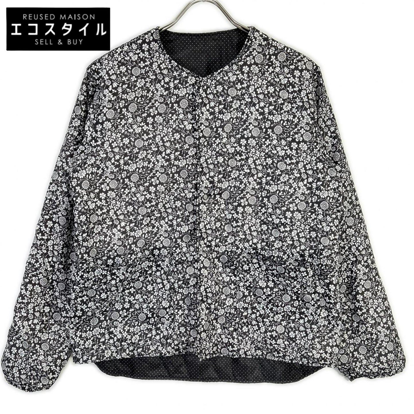 Engineered Garments エンジニアードガーメンツ ナイロン 花柄×スモールドット リバーシブル ジャケット ジャケット