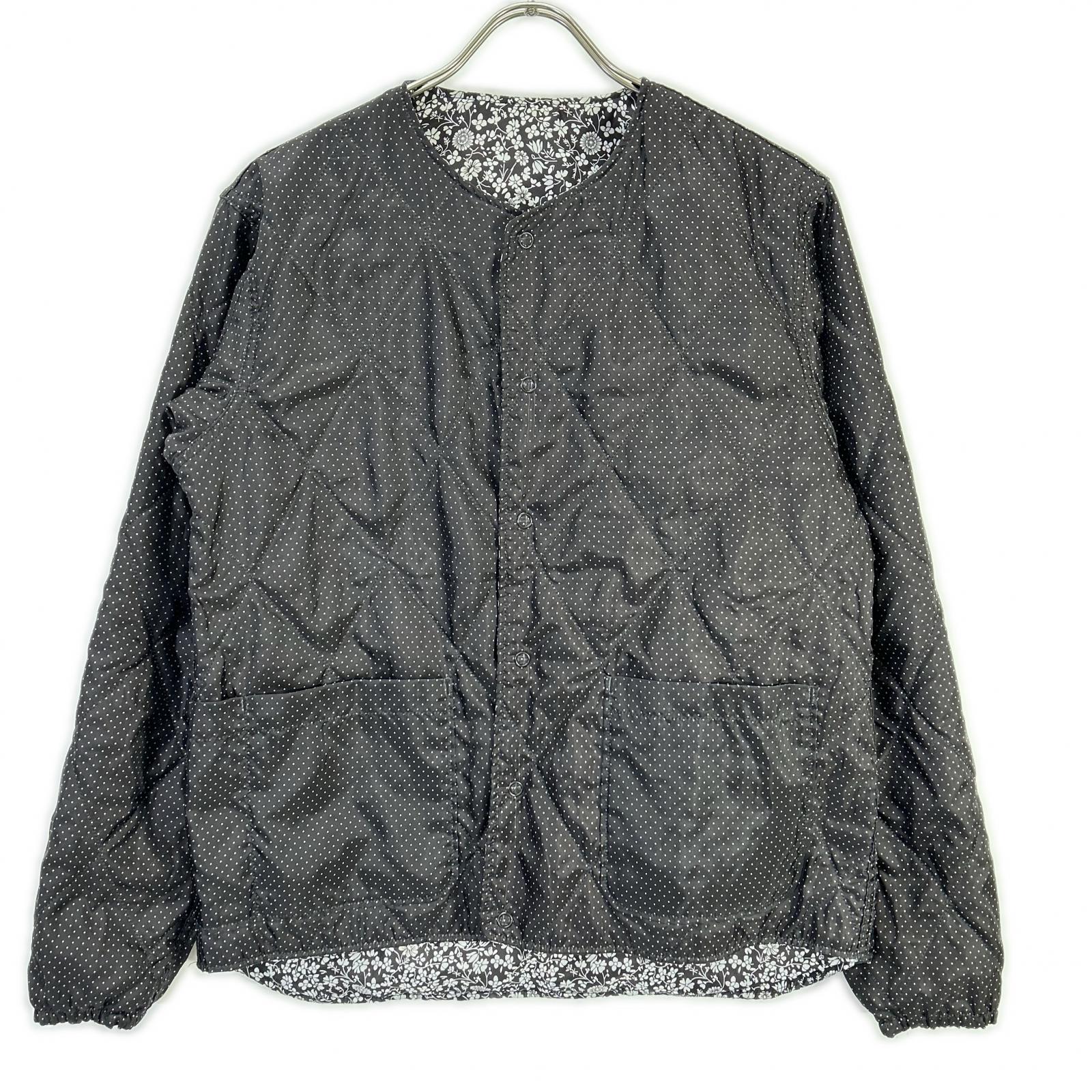 Engineered Garments エンジニアードガーメンツ ナイロン 花柄×スモールドット リバーシブル ジャケット ジャケット