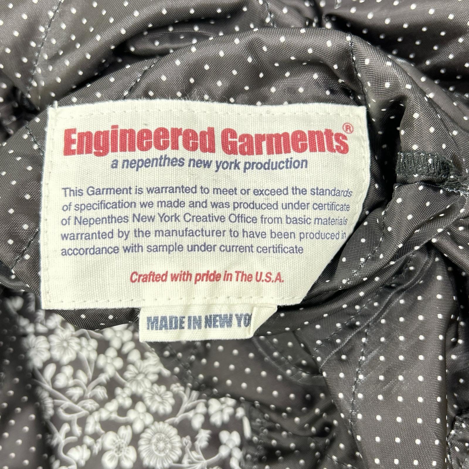 Engineered Garments エンジニアードガーメンツ ナイロン 花柄×スモールドット リバーシブル ジャケット ジャケット