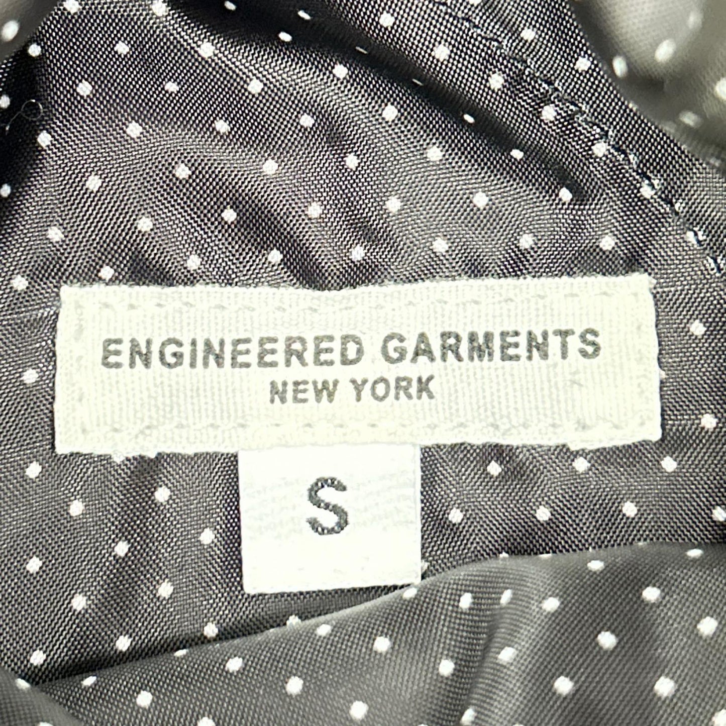 Engineered Garments エンジニアードガーメンツ ナイロン 花柄×スモールドット リバーシブル ジャケット ジャケット