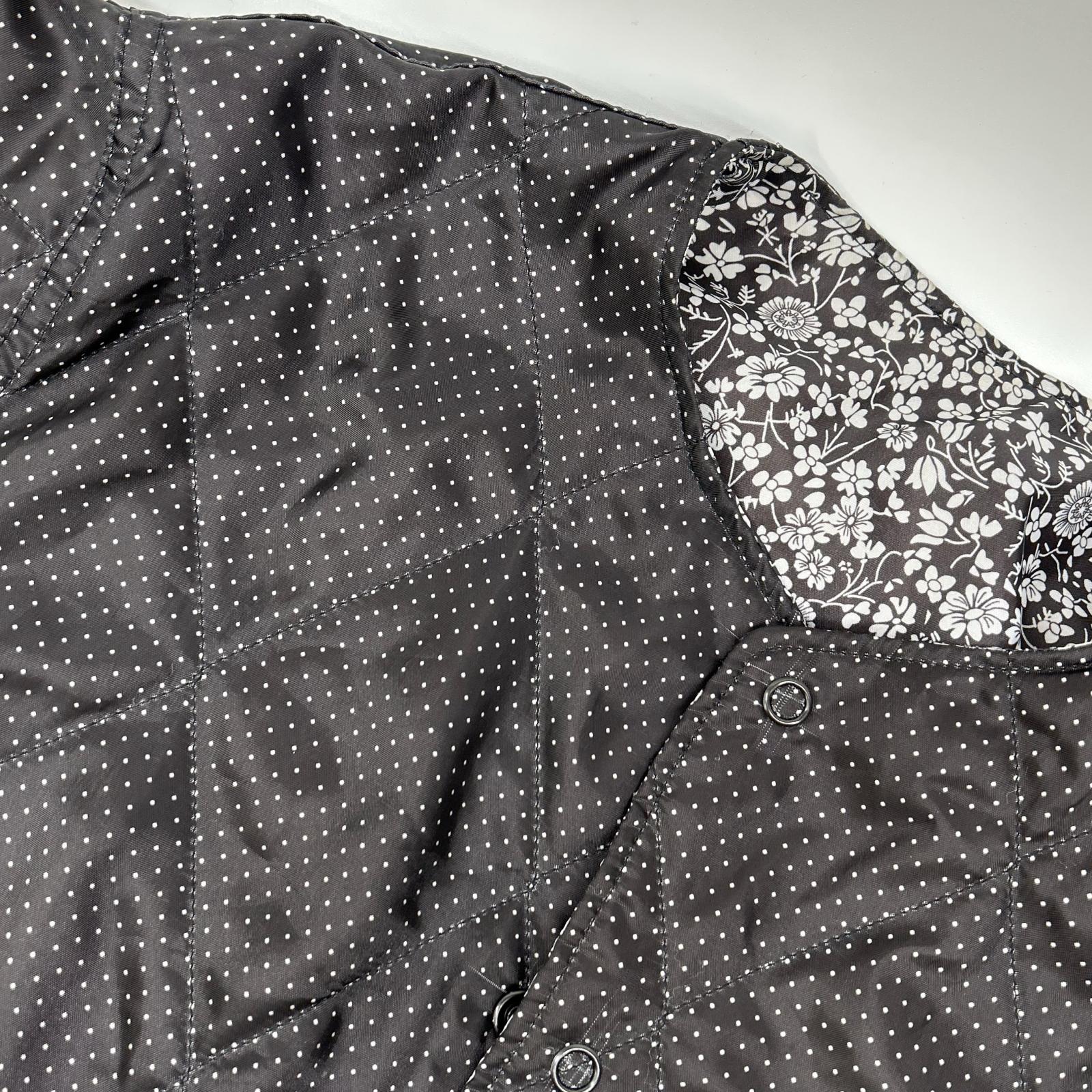 Engineered Garments エンジニアードガーメンツ ナイロン 花柄×スモールドット リバーシブル ジャケット ジャケット