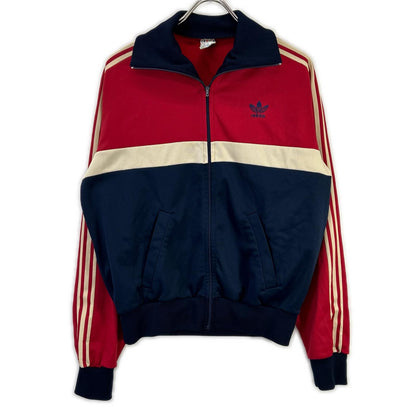 adidas アディダス 80s ボルドー×ネイビー×ホワイト トラックジャケット ジャケット