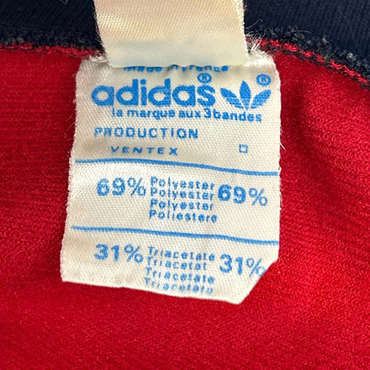adidas アディダス 80s ボルドー×ネイビー×ホワイト トラックジャケット ジャケット