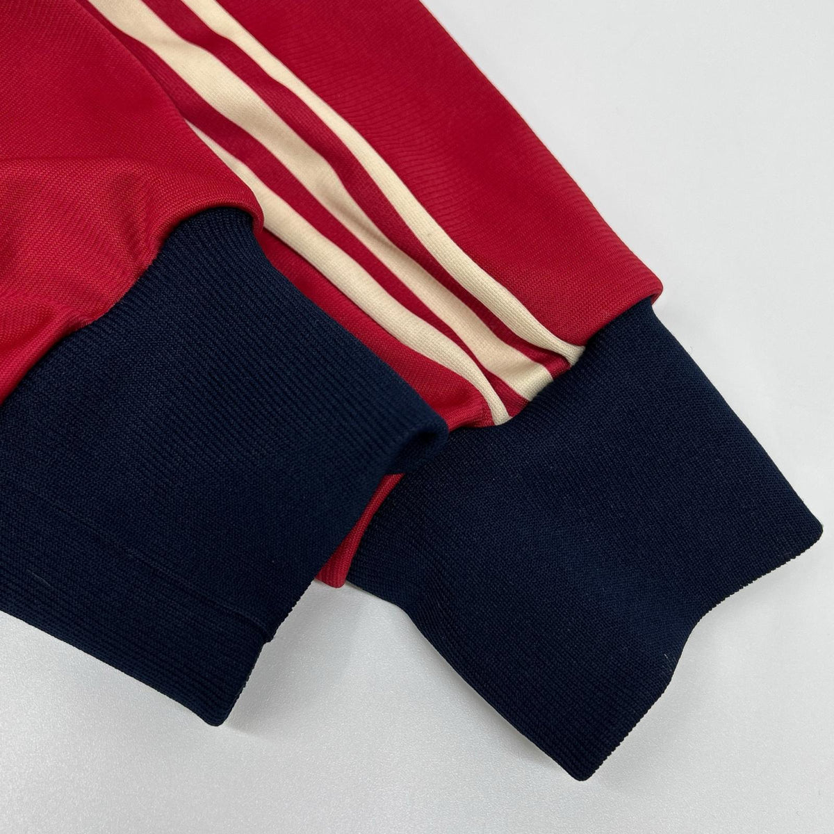 adidas アディダス 80s ボルドー×ネイビー×ホワイト トラックジャケット ジャケット