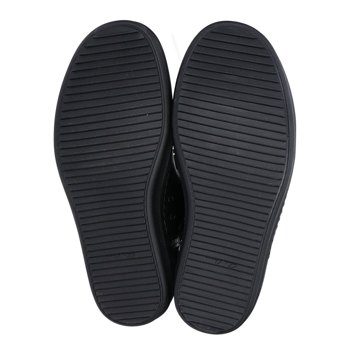 Rick Owens リックオウエンス 新品同様 RU01F2890 TEMPLE SNEAKS オールブラック カーフレザー スニーカー シューズ
