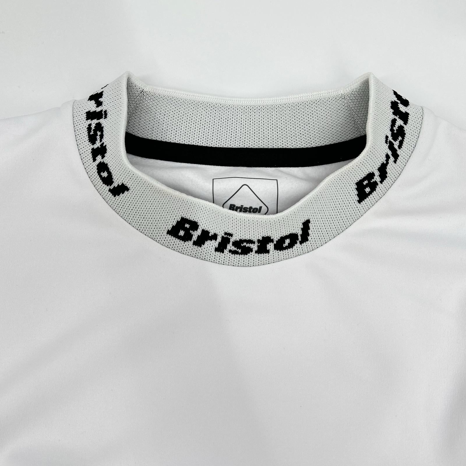 F.C.Real Bristol エフシーリアルブリストル FCRB-232049 ホワイト ロゴデザイン 長袖トップス トップス
