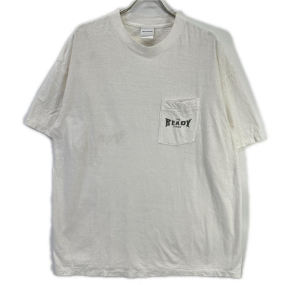 READYMADE レディーメイド RE-CO-WH-00-00-277 ホワイト コットン ポケット 半袖Tシャツ トップス