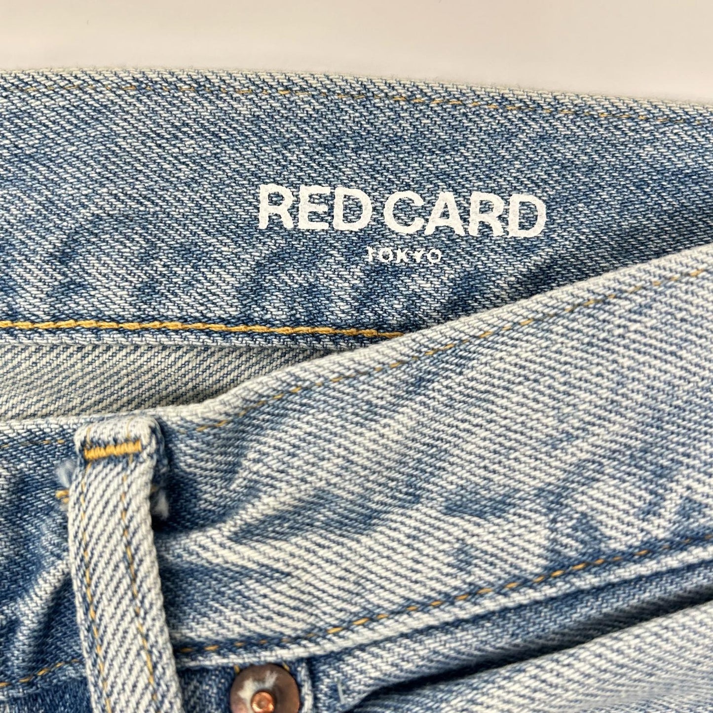 RED CARD レッドカード 72M938R ブルー Kansas Midrise デニムパンツ ボトムス