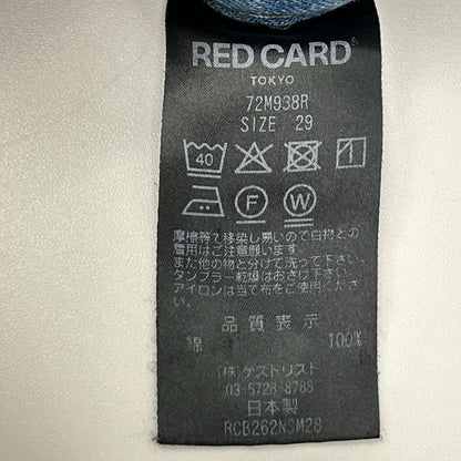 RED CARD レッドカード 72M938R ブルー Kansas Midrise デニムパンツ ボトムス