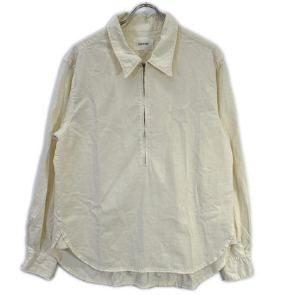 PORT BY ARK ポートバイアーク PO19-SH01 アイボリー Pullover Zip Shirt トップス