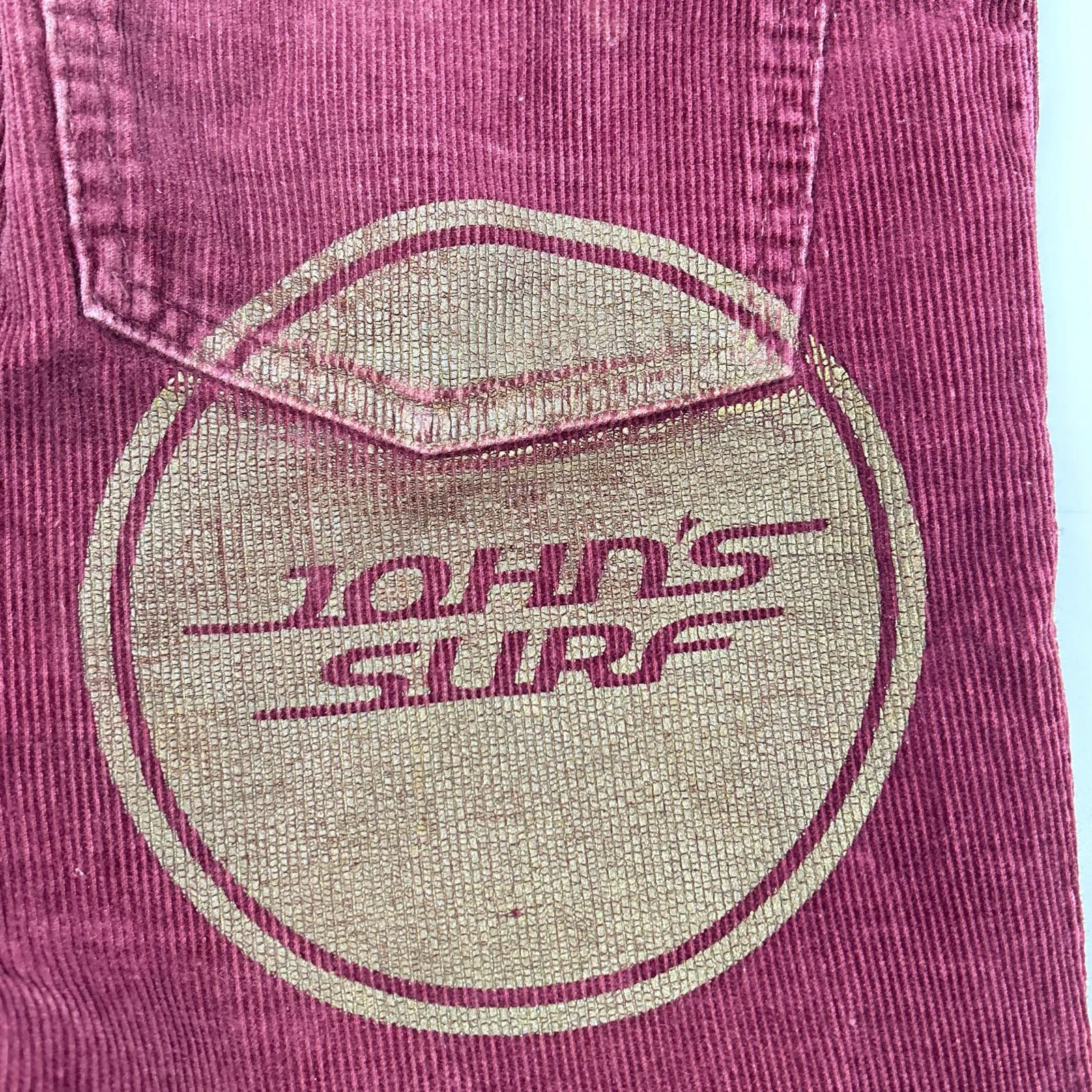LEVI'S リーバイス ×ジョンズサーフ レッド コーデュロイパンツ ボトムス