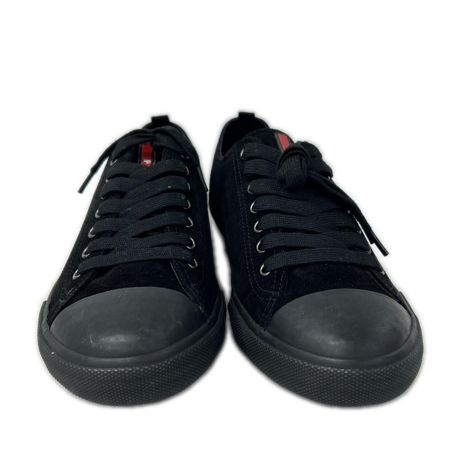 PRADA SPORT プラダスポーツ 【美品】スエード ローカットスニーカー シューズ