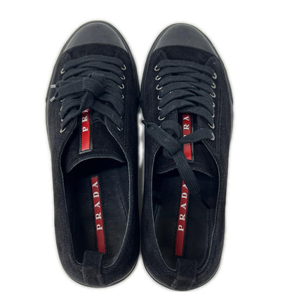 PRADA SPORT プラダスポーツ 【美品】スエード ローカットスニーカー シューズ