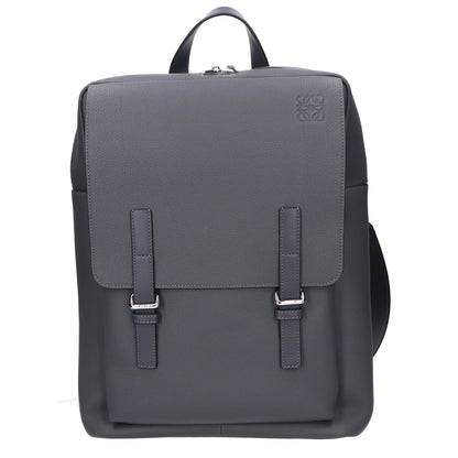 LOEWE ロエベ 新品同様 ソフトグレインカーフ ミリタリーバックパック リュック バックパック