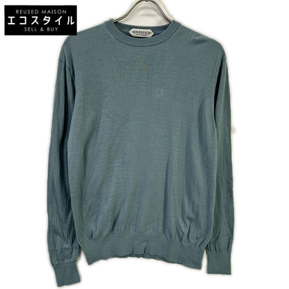 UNITED ARROWS ユナイテッドアローズ ブルー ハイゲージ クルーネックニット トップス