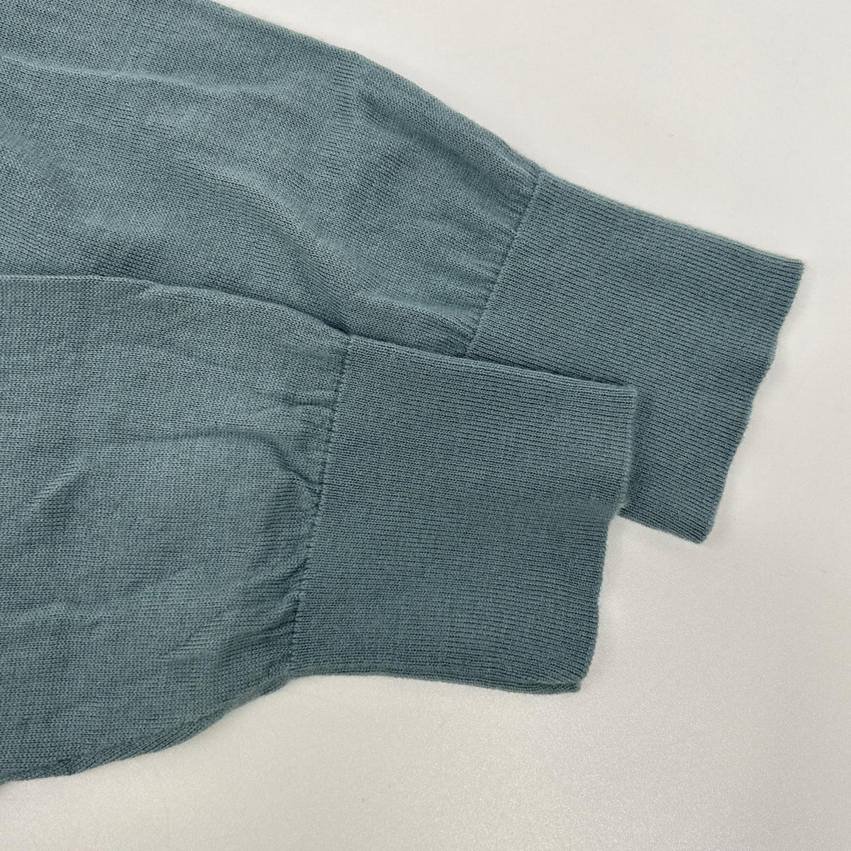 UNITED ARROWS United Arrows Blue High-gauge crew-neck knit Top