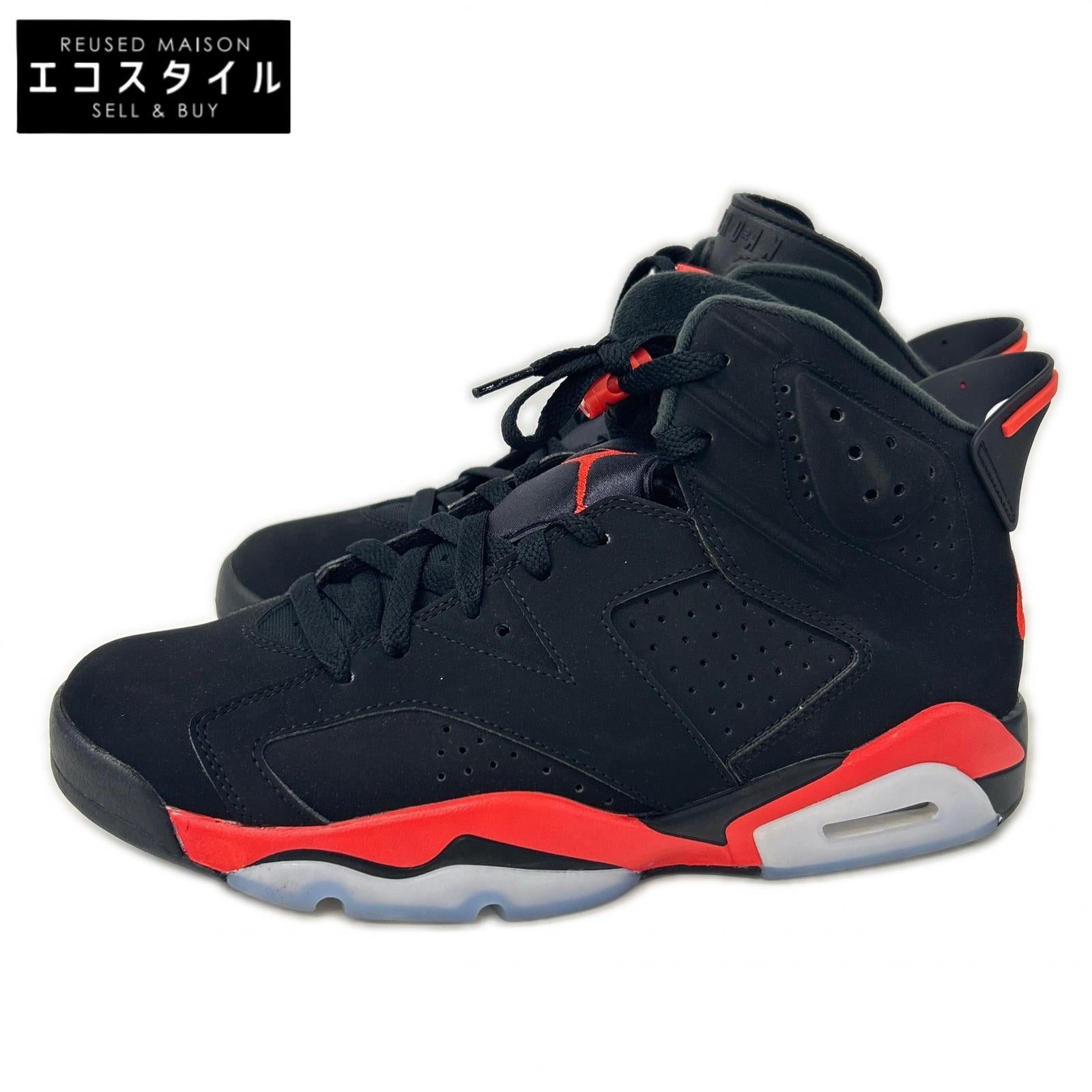 NIKE ナイキ 【美品】CT8529-001 Air Jordan 6 Retro Infrared Salesman ハイカットスニーカー シューズ