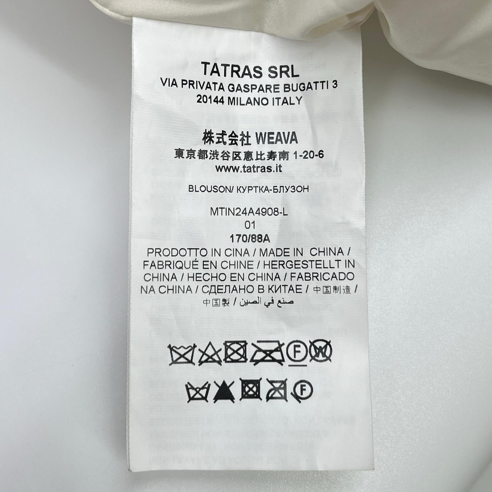 TATRAS タトラス MTIN24A4908 ホワイト ボア ジャケット ジャケット