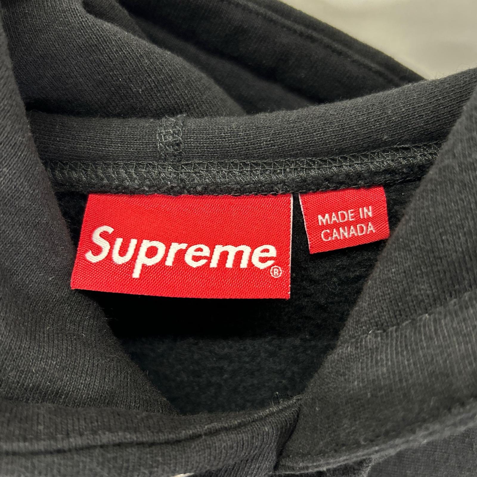 Supreme シュプリーム 22AW ブラック キャピタルフーデッドスウェットシャツ パーカー トップス