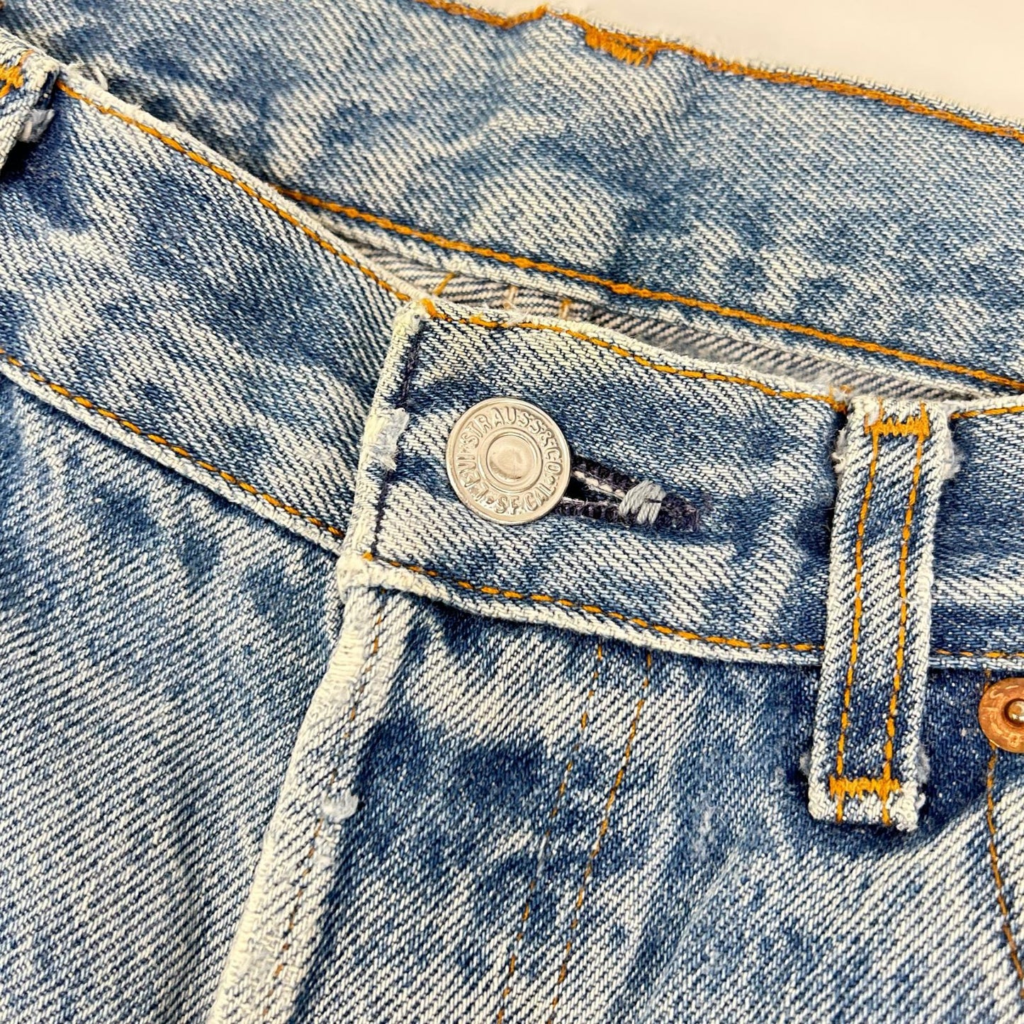 LEVI'S リーバイス 501xx 裏555 バレンシア工場 ダメージデニム ボトムス