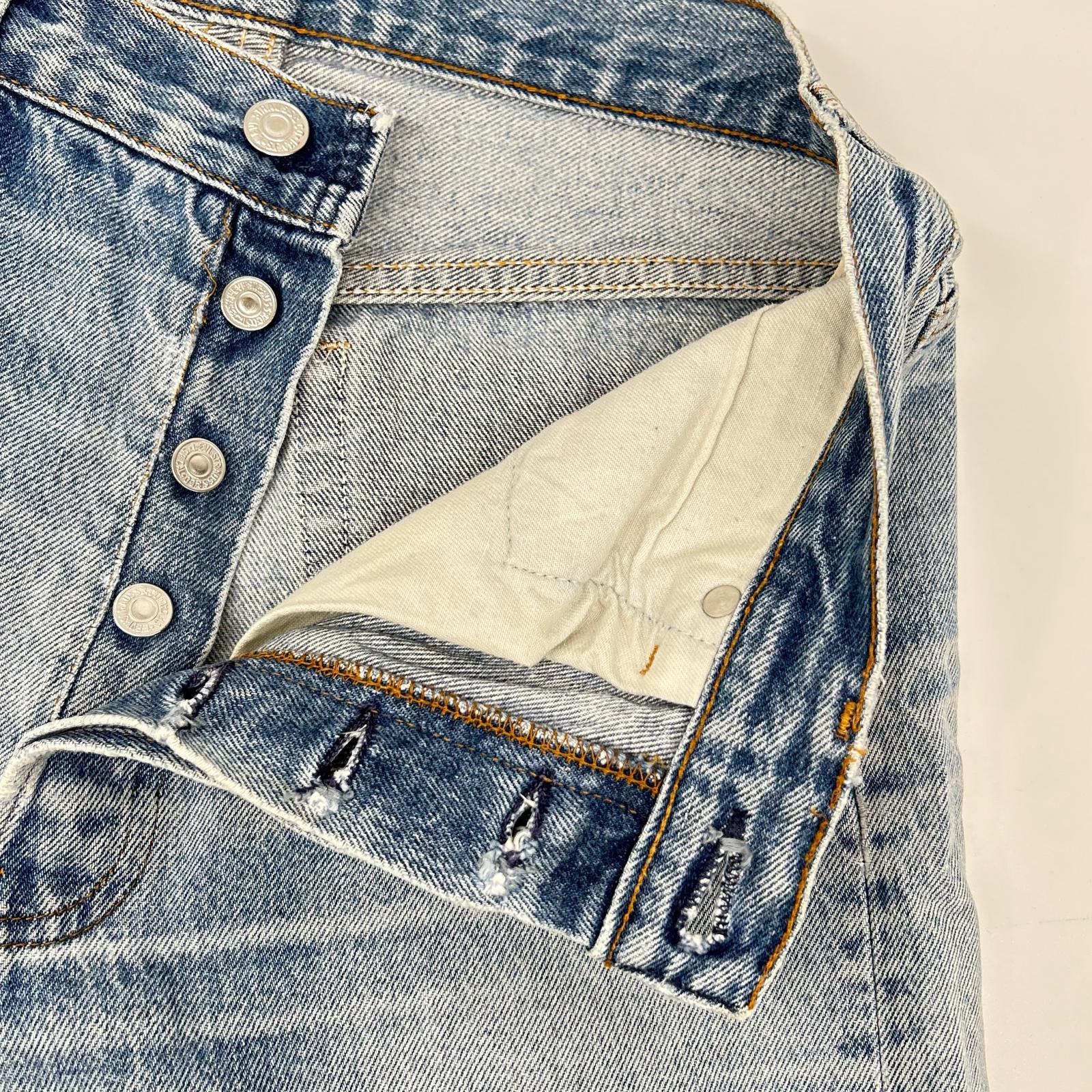 LEVI'S リーバイス 501xx 裏555 バレンシア工場 ダメージデニム ボトムス