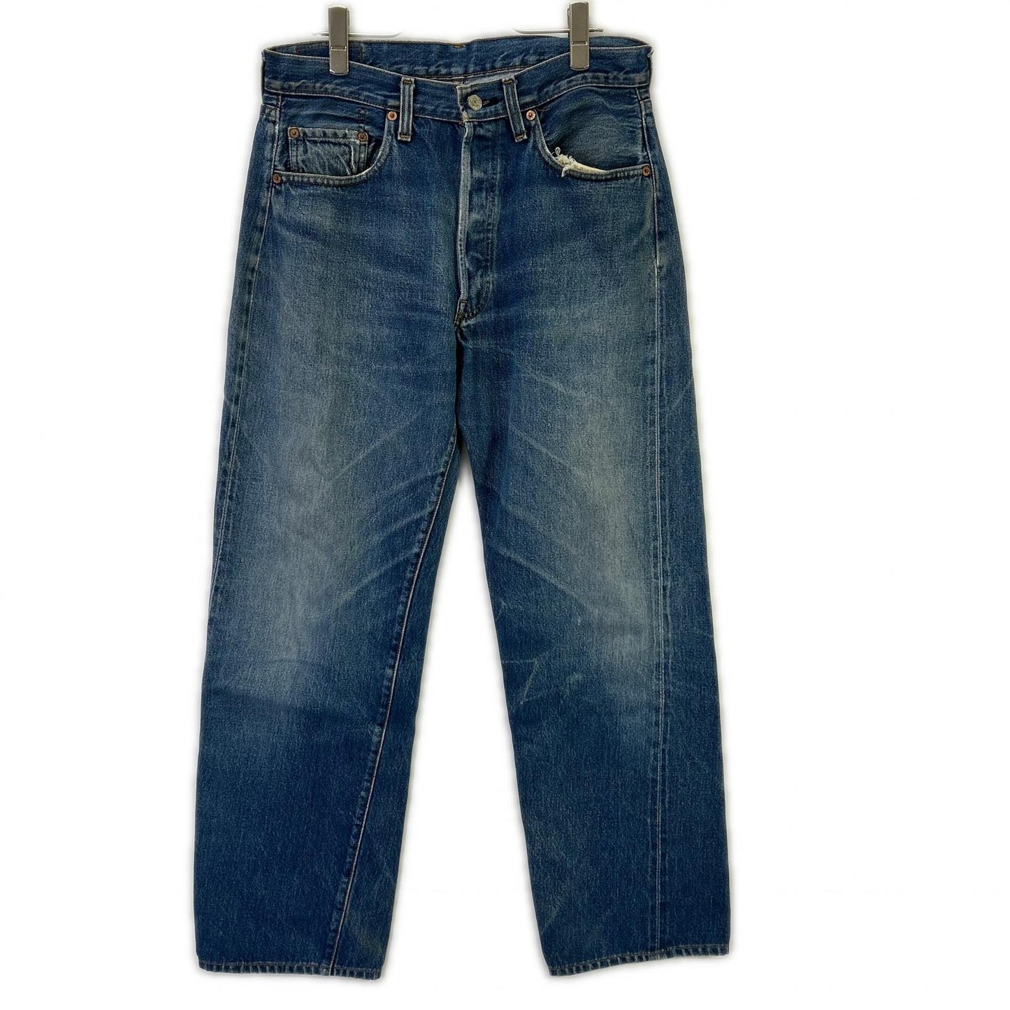 LEVI'S リーバイス 90s　USA製　ブルー 501XX 復刻モデル バレンシア工場 デニムパンツ ボトムス