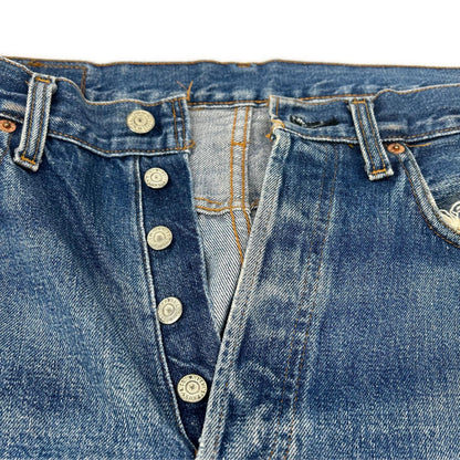 LEVI'S リーバイス 90s　USA製　ブルー 501XX 復刻モデル バレンシア工場 デニムパンツ ボトムス