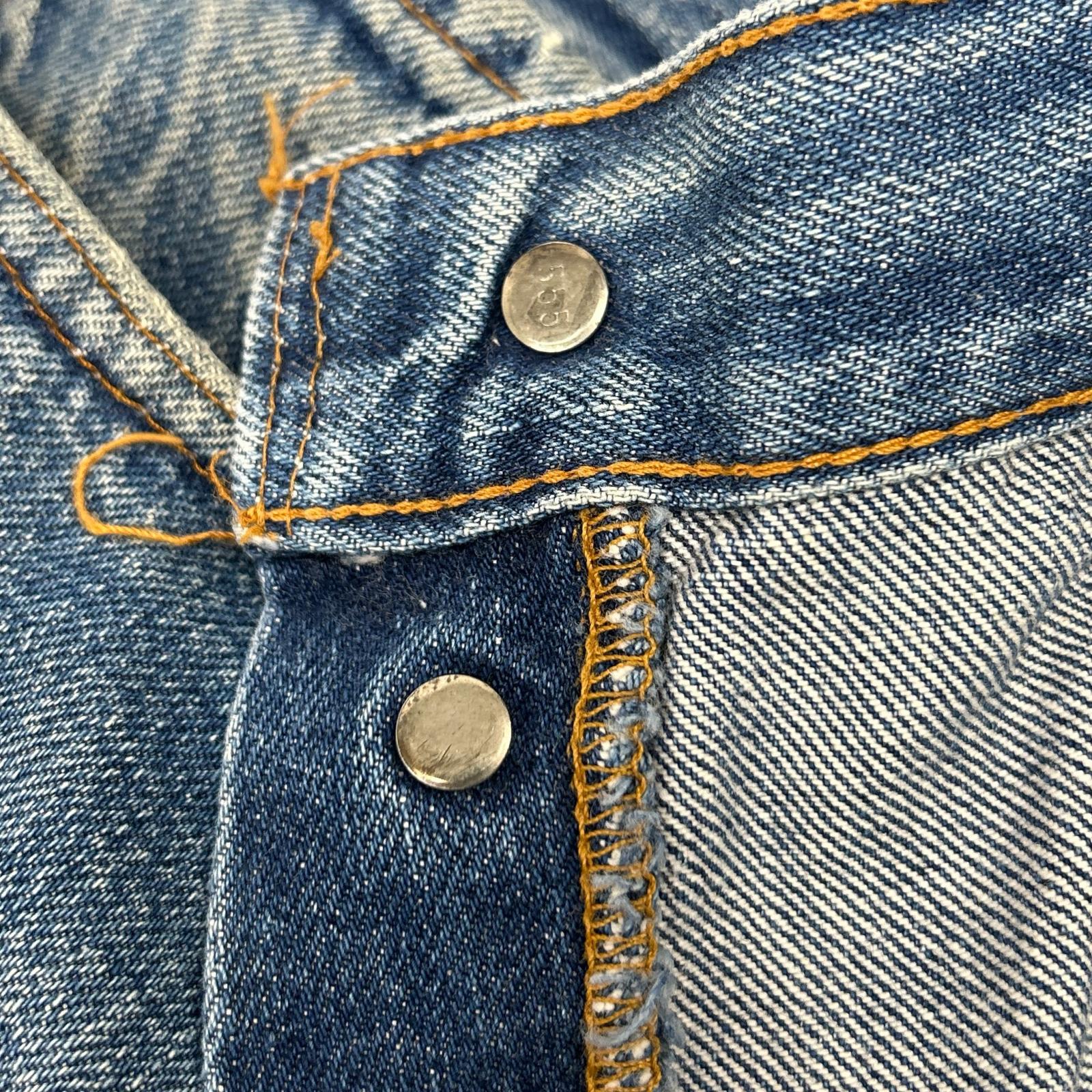 LEVI'S リーバイス 90s　USA製　ブルー 501XX 復刻モデル バレンシア工場 デニムパンツ ボトムス