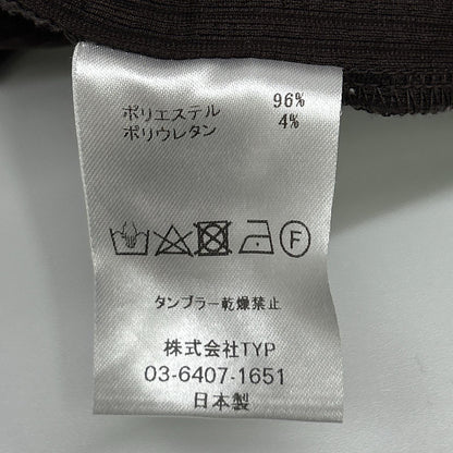 t.yamai paris ティ ヤマイ パリ バーガンディー トリコットサッカージャケット ジャケット